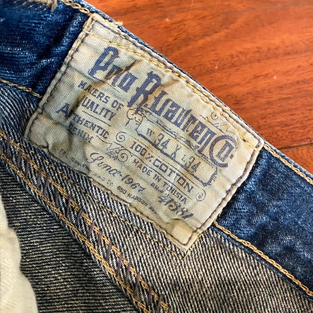 RALPH LAUREN PATCHWORK JEANS - Picture 10 of 16